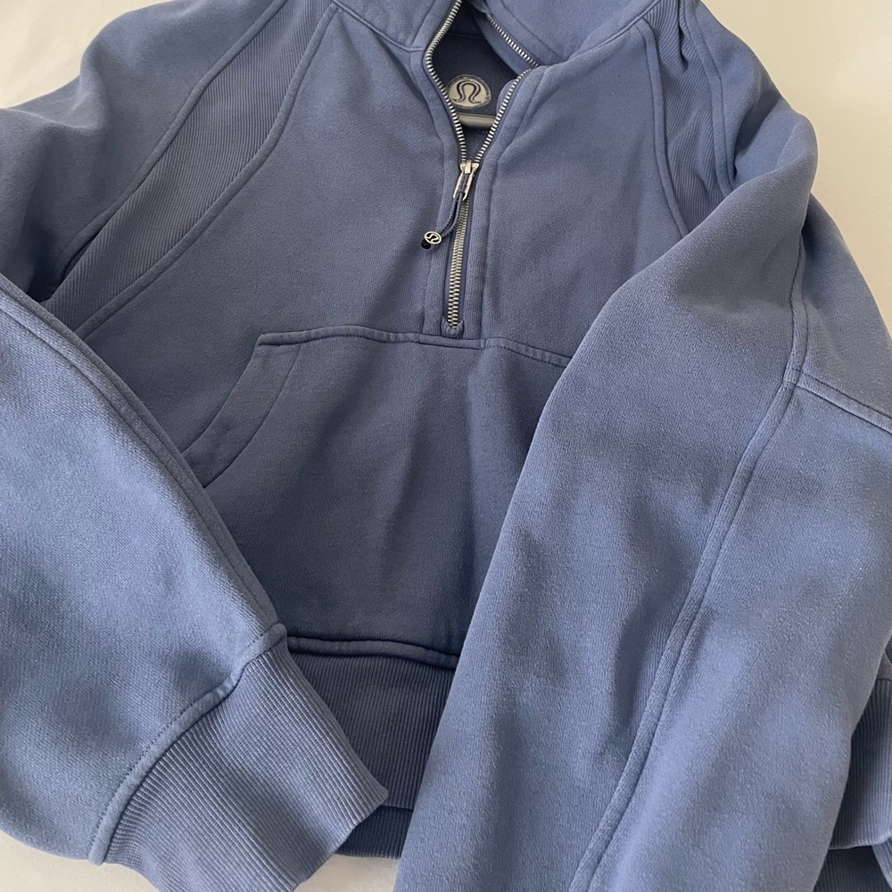 Lululemon scuba funnel neck half zip